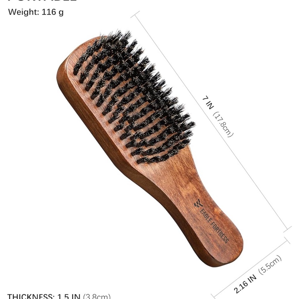 Eagle Fortress Beard and Hair Brush - Picture 3 of 4